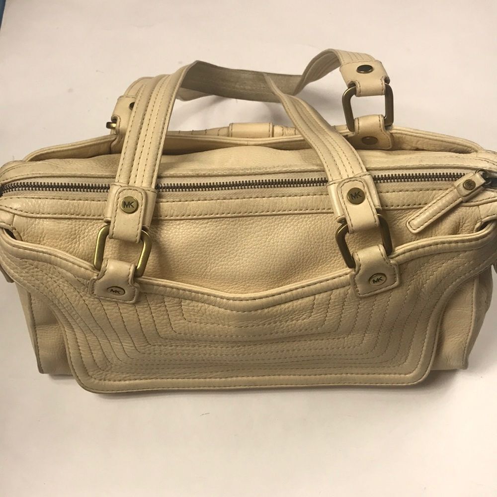 VTG,RARE VINTAGE BAG MICHAEL MICHAEL KORS LEATHER SHOULDER WOMEN BAG - Picture 5 of 16